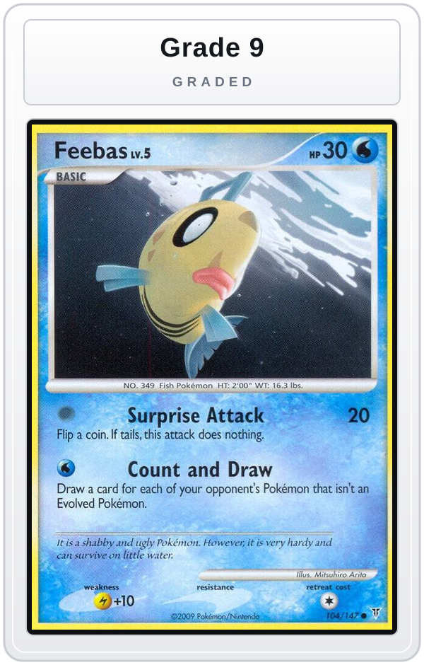 Graded - Feebas — Grade 9 graded overlay
