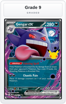 Graded - Gengar ex — Grade 9 graded overlay