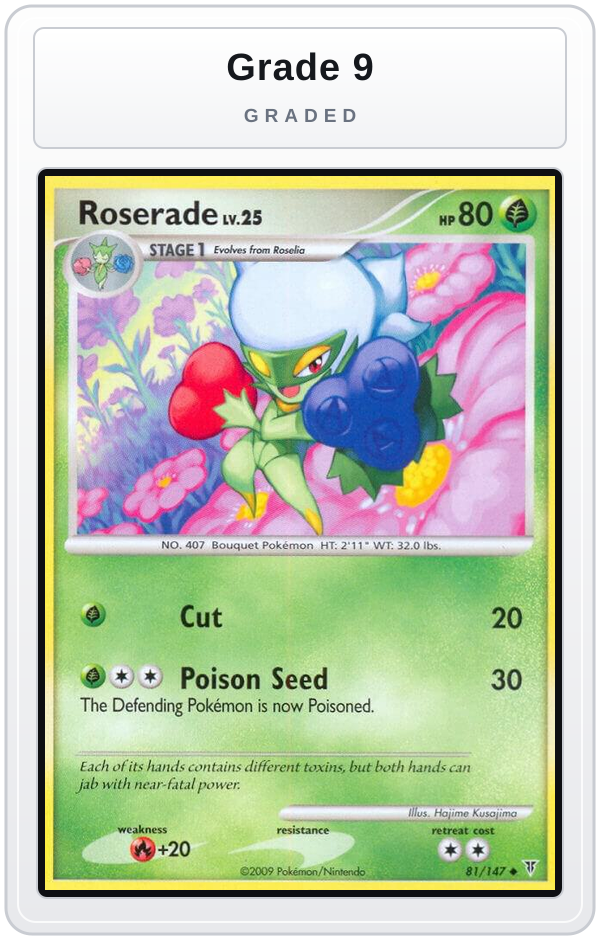 Graded - Roserade — Grade 9 graded overlay