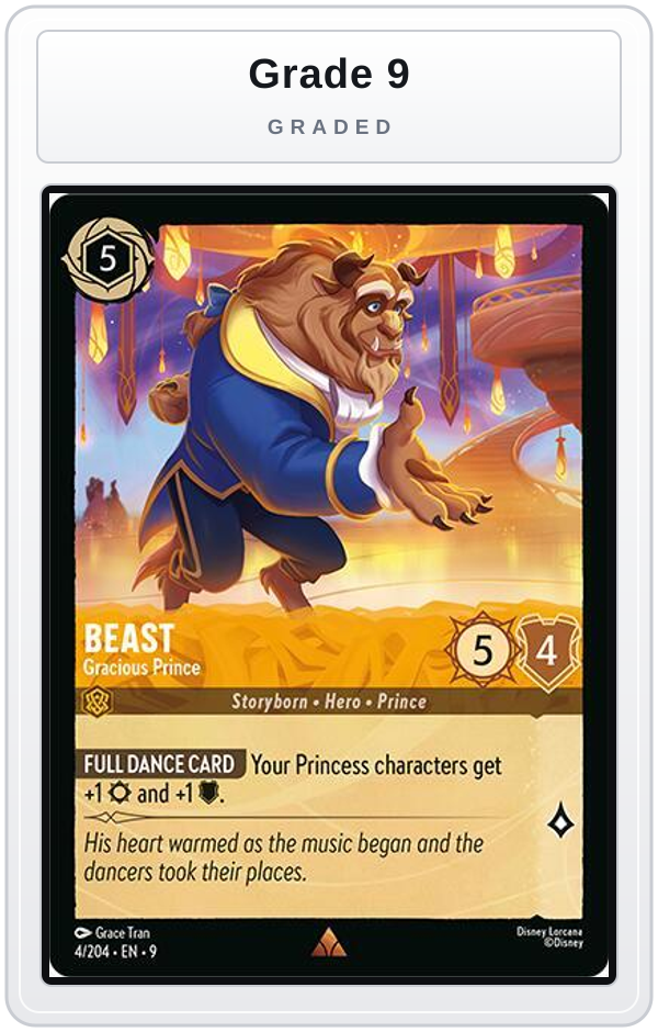 Graded - Beast - Gracious Prince — Grade 9 graded overlay