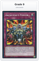 Graded - Archfiend's Fervor — Grade 9 graded overlay