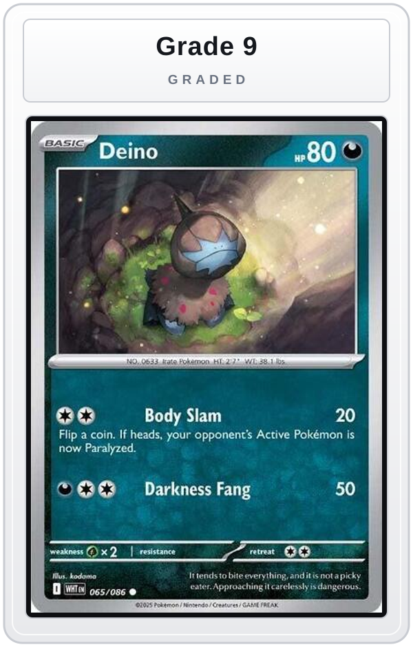 Graded - Deino — Grade 9 graded overlay