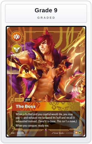 Graded - Sett - The Boss — Grade 9 graded overlay