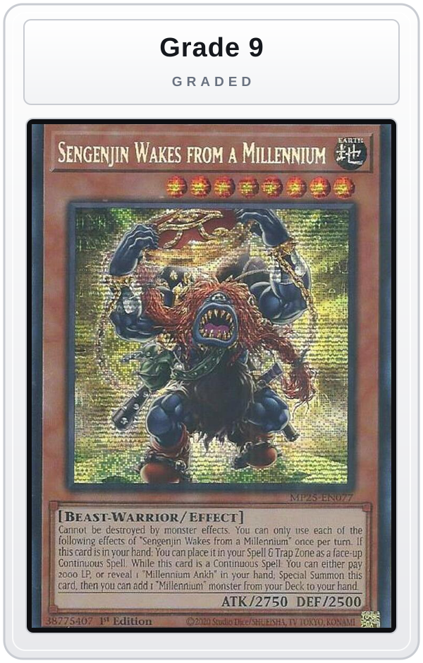 Graded - Sengenjin Wakes from a Millennium — Grade 9 graded overlay