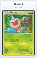 Graded - Weedle - 1/12 — Grade 9 graded overlay