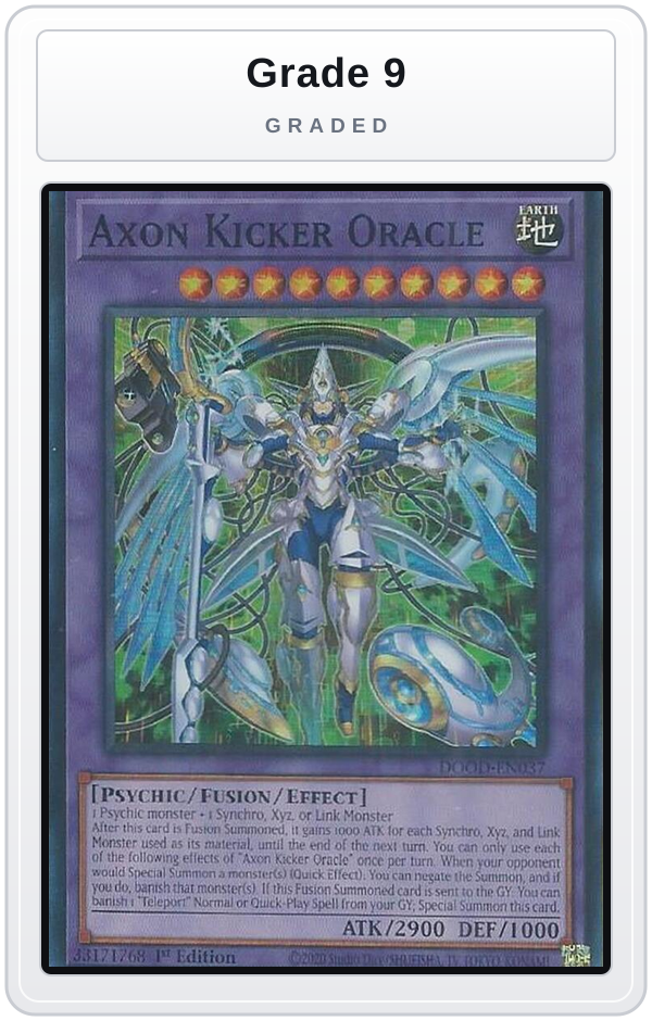 Graded - Axon Kicker Oracle — Grade 9 graded overlay