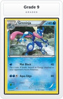 Graded - Greninja — Grade 9 graded overlay