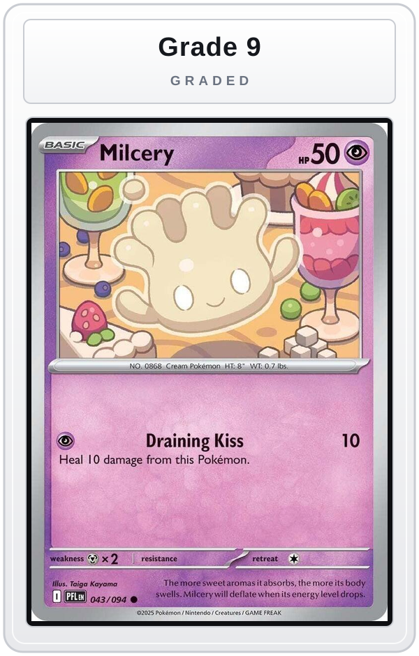 Graded - Milcery — Grade 9 graded overlay