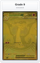 Graded - Mega Charizard X ex - 130/094 — Grade 9 graded overlay