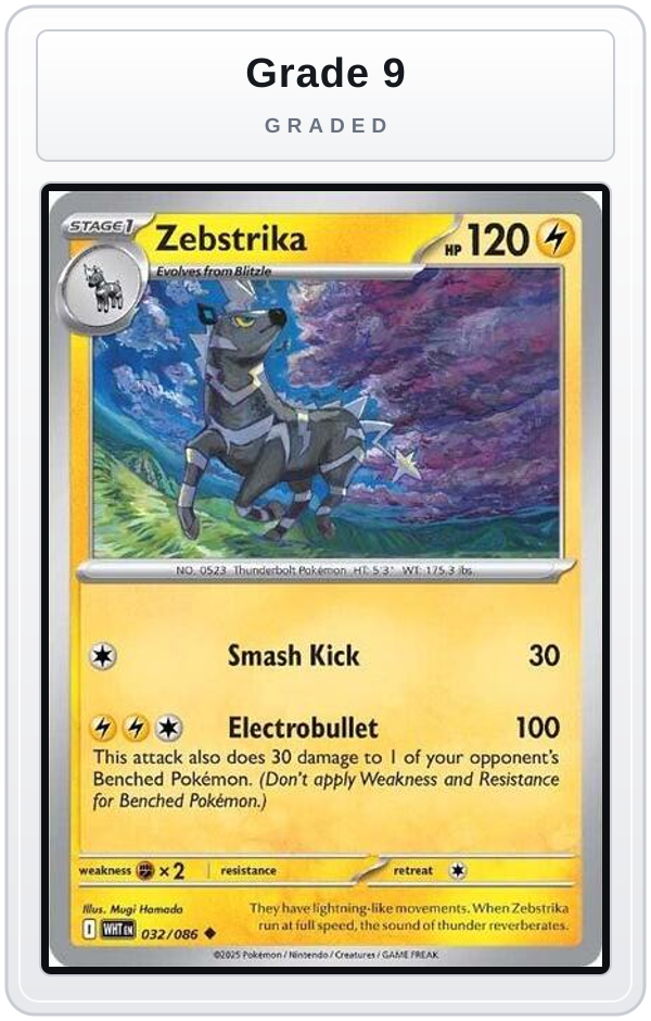 Graded - Zebstrika — Grade 9 graded overlay