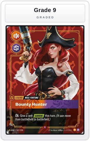 Graded - Miss Fortune - Bounty Hunter — Grade 9 graded overlay