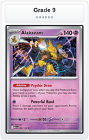 Graded - Alakazam — Grade 9 graded overlay