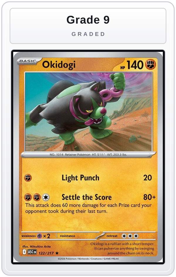 Graded - Okidogi — Grade 9 graded overlay