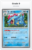 Graded - Feraligatr — Grade 9 graded overlay