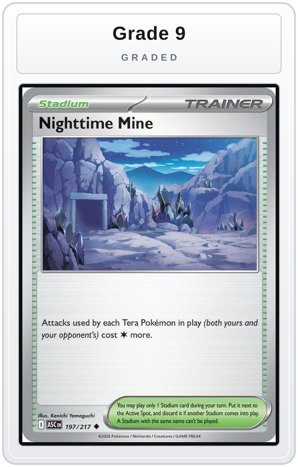 Graded - Nighttime Mine — Grade 9 graded overlay