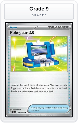 Graded - Pokegear 3.0 — Grade 9 graded overlay