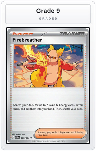 Graded - Firebreather - 089/094 — Grade 9 graded overlay