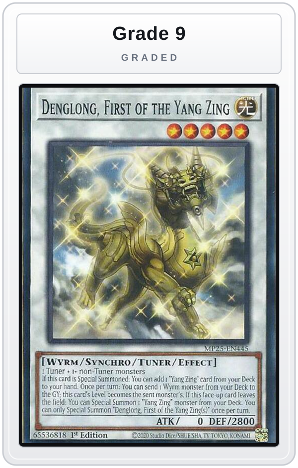 Graded - Denglong, First of the Yang Zing — Grade 9 graded overlay