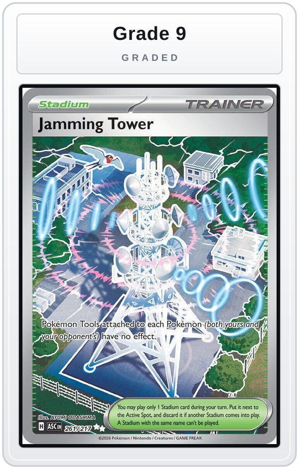Graded - Jamming Tower — Grade 9 graded overlay