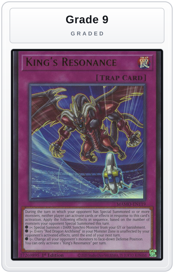 Graded - King's Resonance — Grade 9 graded overlay