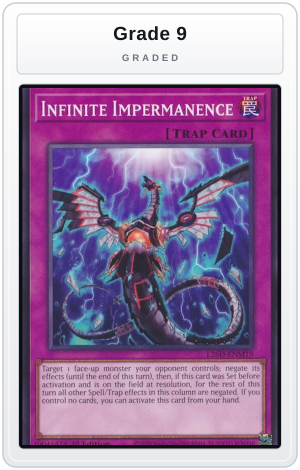 Graded - Infinite Impermanence — Grade 9 graded overlay