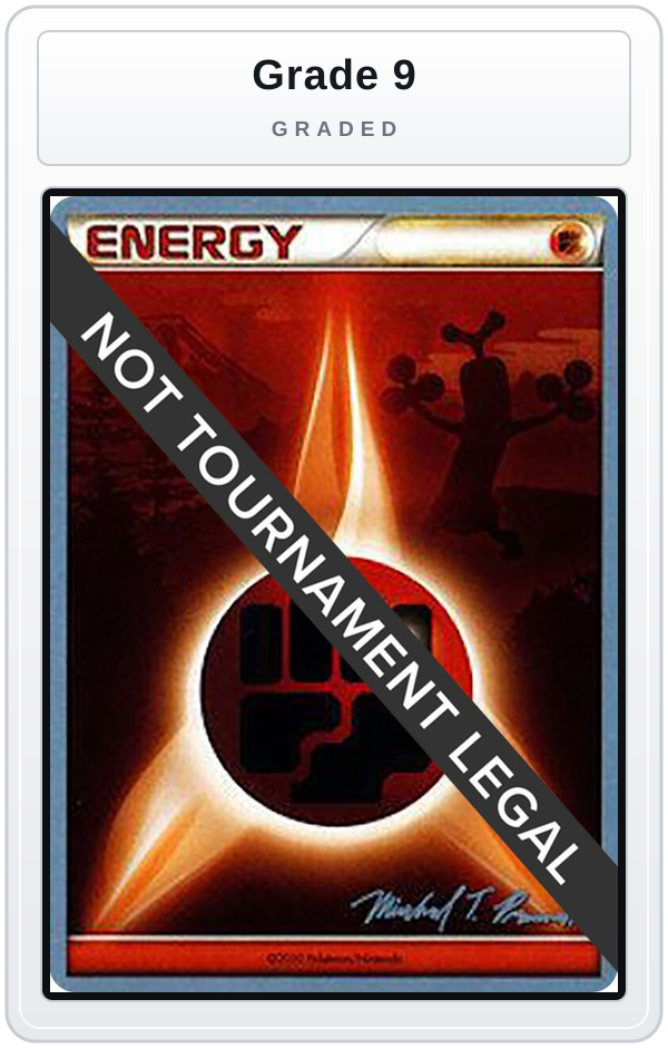 Graded - Fighting Energy - 2010 (Michael Pramawat) — Grade 9 graded overlay