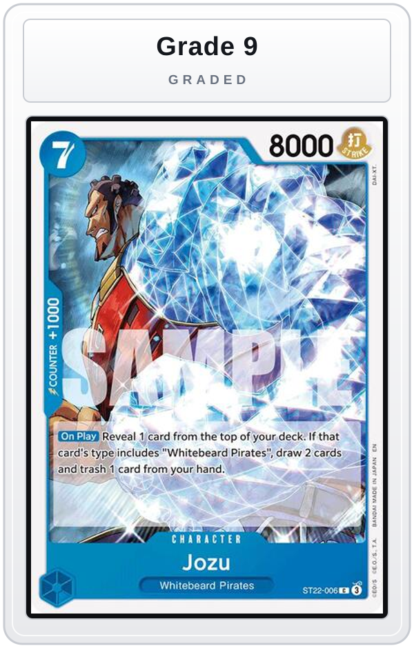 Graded - Jozu — Grade 9 graded overlay