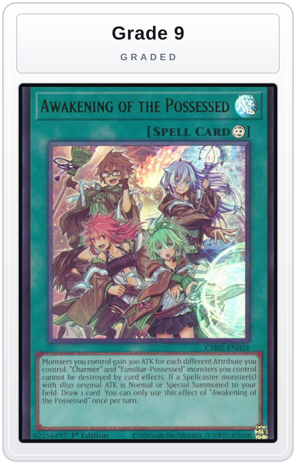 Graded - Awakening of the Possessed — Grade 9 graded overlay