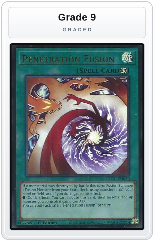 Graded - Penetration Fusion — Grade 9 graded overlay