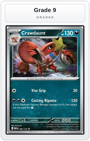 Graded - Crawdaunt — Grade 9 graded overlay