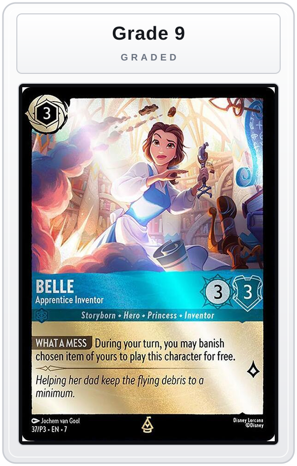 Graded - Belle - Apprentice Inventor — Grade 9 graded overlay