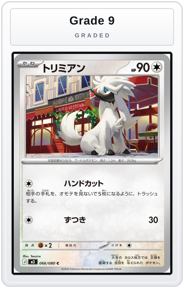 Graded - Furfrou — Grade 9 graded overlay