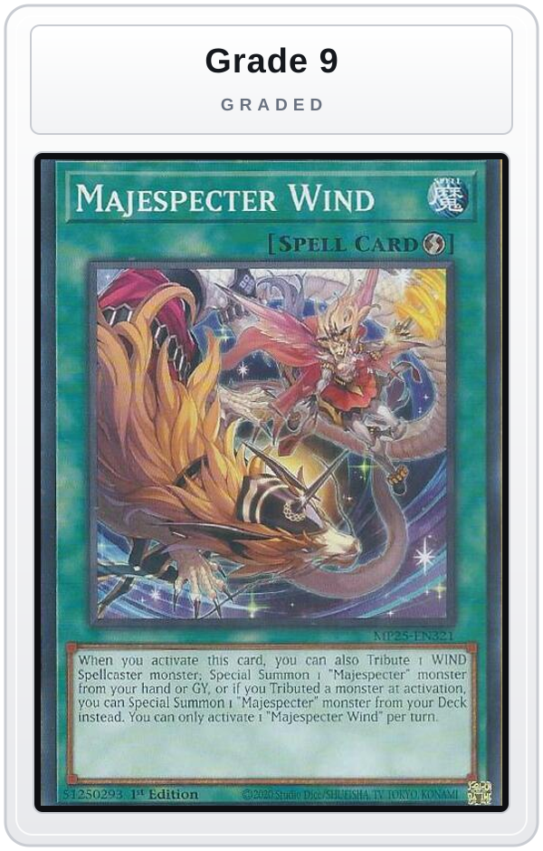 Graded - Majespecter Wind — Grade 9 graded overlay