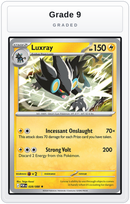 Graded - Luxray — Grade 9 graded overlay