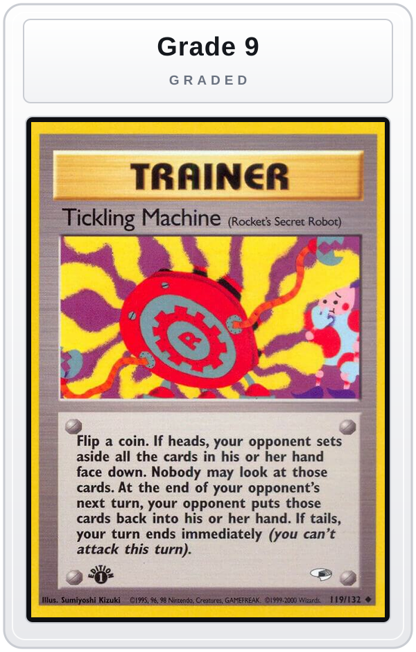 Graded - Tickling Machine — Grade 9 graded overlay