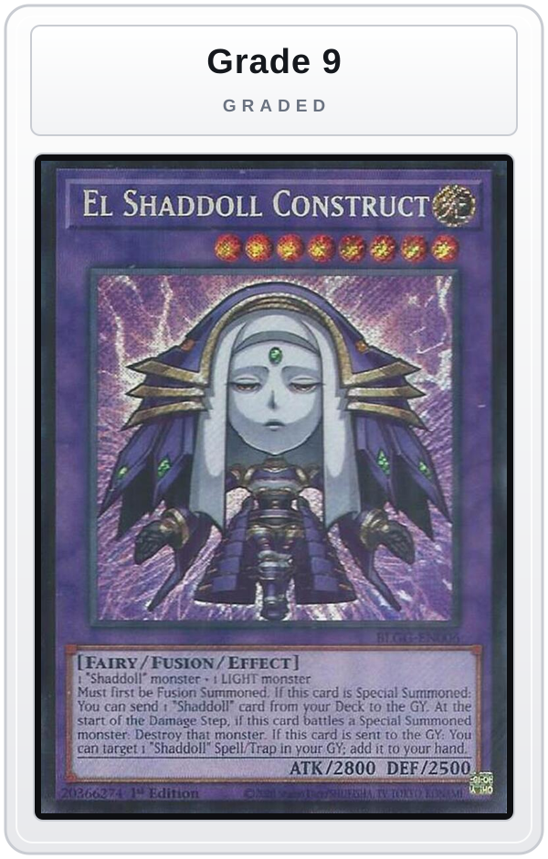 Graded - El Shaddoll Construct — Grade 9 graded overlay