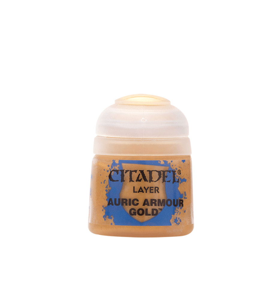 Warhammer Colour Layer: Auric Armour Gold (12ml)