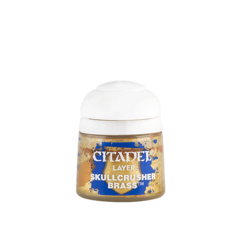 Warhammer Colour Layer: Skullcrusher Brass (12ml)