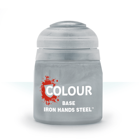 Warhammer Colour Base: Iron Hands Steel (12ml)