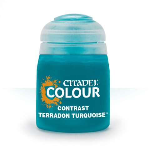 Warhammer Colour Contrast: Terradon Turquoise (18ml) 6pk