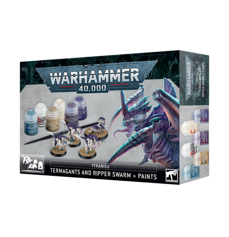 Tyranids: Termagants + Ripper Swarm Paint Set