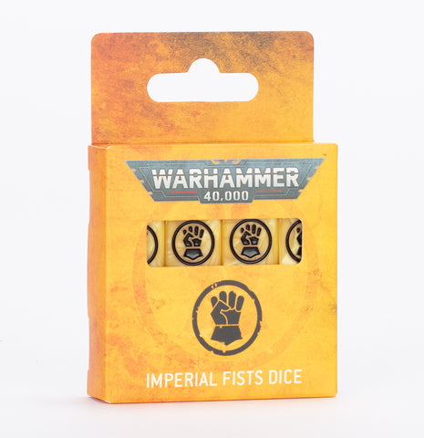 WARHAMMER 40000: IMPERIAL FISTS DICE (September 20th)