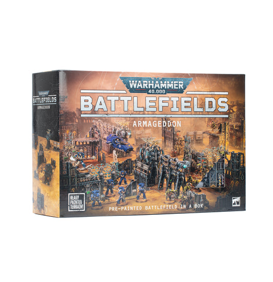 WARHAMMER 40K BATTLEFIELDS: ARMAGEDDON (Oct 31)