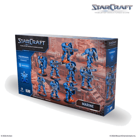 Starcraft: The Miniatures Game: Terran: Marine Expansion Set