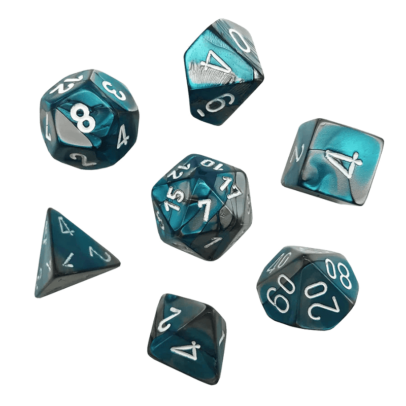 Chessex- 7pc Mini Polyhedral: Gemini