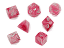 Chessex- 7pc Polyhedral: Ghostly Glow