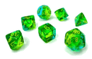 Chessex- 7pc Polyhedral: Gemini Translucent