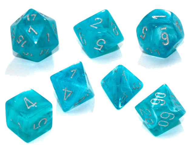 Chessex- 7pc Polyhedral: Cirrus