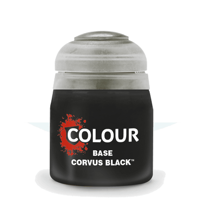 Warhammer Colour Base: Corvus Black (12ml)