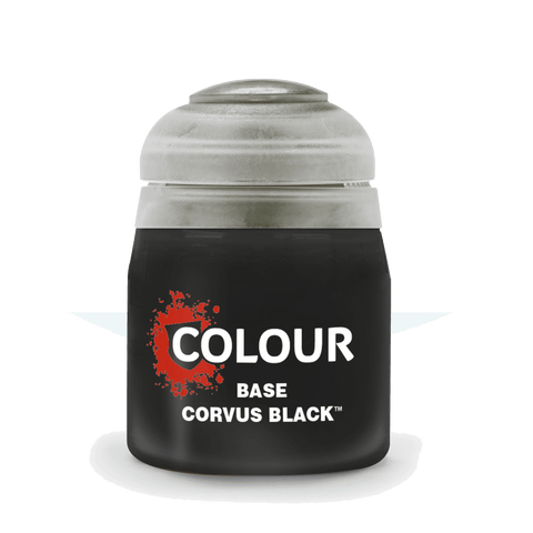 Warhammer Colour Base: Corvus Black (12ml)